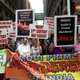 Image for article titled Photos: The protests outside that Narendra Modi and Madison Square Garden won’t see